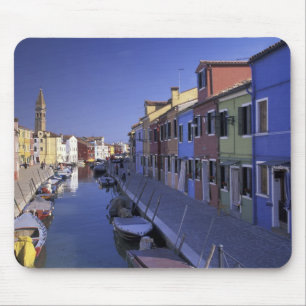 Europe, Italy, Venice, Murano Island, Colourful Mouse Pad
