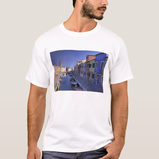 Europe, Italy, Venice, Murano Island, Colourful T-Shirt (Front)