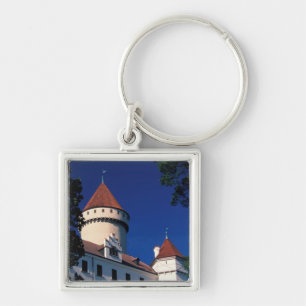 Europe, Konopiste Castle, Czech Republic, statue Key Ring