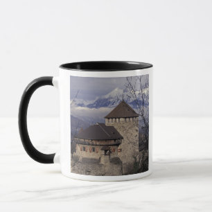 Europe, Liechtenstein, Vaduz. Vaduz castle, Mug
