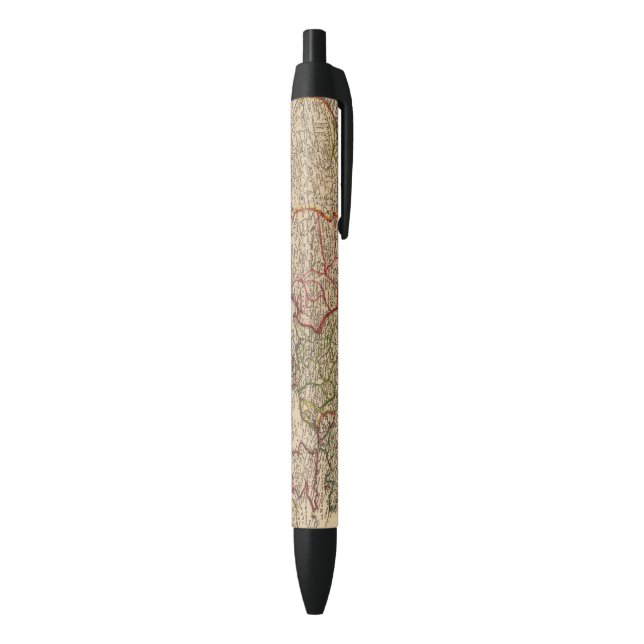 Europe map black ink pen (Bottom (Vertical))