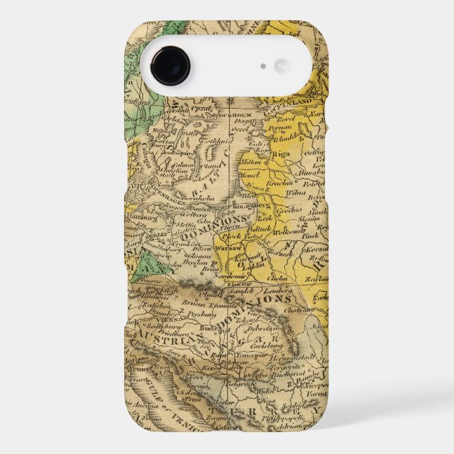 Europe Map by Worcester iPod Touch Case-Mate Case (Back)