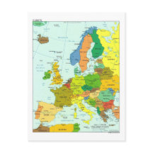 Europe map