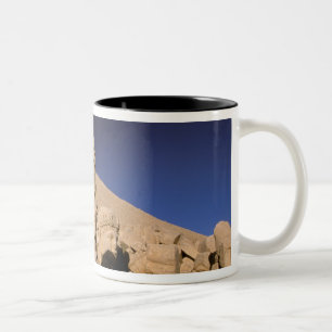 Europe, Middle East, Turkey, Nemrut Dagi Kahta Two-Tone Coffee Mug