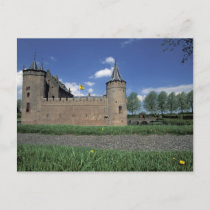 Europe, Netherlands, Muiden Muiden Castle Postcard