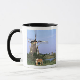Europe, Netherlands, Zuid Holland, Kinderdijk. 2 Mug