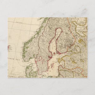 Europe north postcard