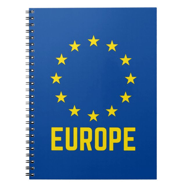 Europe Notebook (Front)