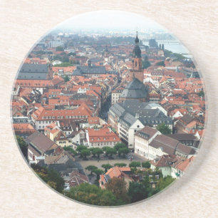 Europe Old Town Roofs Coaster