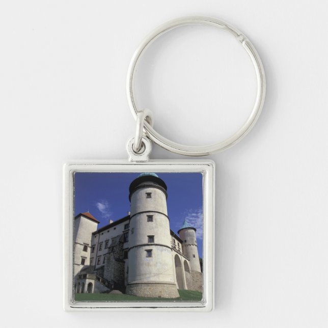 EUROPE, Poland, Carpathian Mts., Nowy Wisnicz Key Ring (Front)