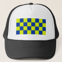europe police colours square chekered security pat