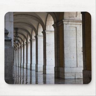 Europe, Portugal, Lisbon. Columns Of The Arcade Mouse Pad