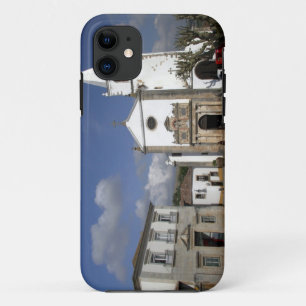 Europe, Portugal, Obidos. Santa Maria Church in iPhone 11 Case