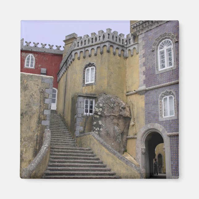 Europe, Portugal, Sintra. The Pena National 2 Magnet (Front)