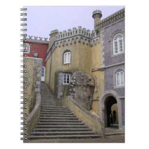 Europe, Portugal, Sintra. The Pena National 2 Notebook