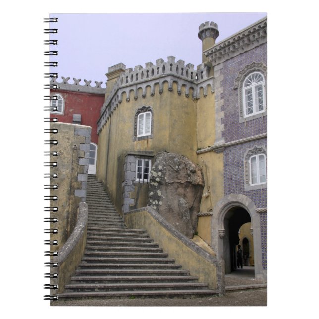 Europe, Portugal, Sintra. The Pena National 2 Notebook (Front)
