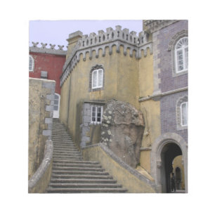 Europe, Portugal, Sintra. The Pena National 2 Notepad