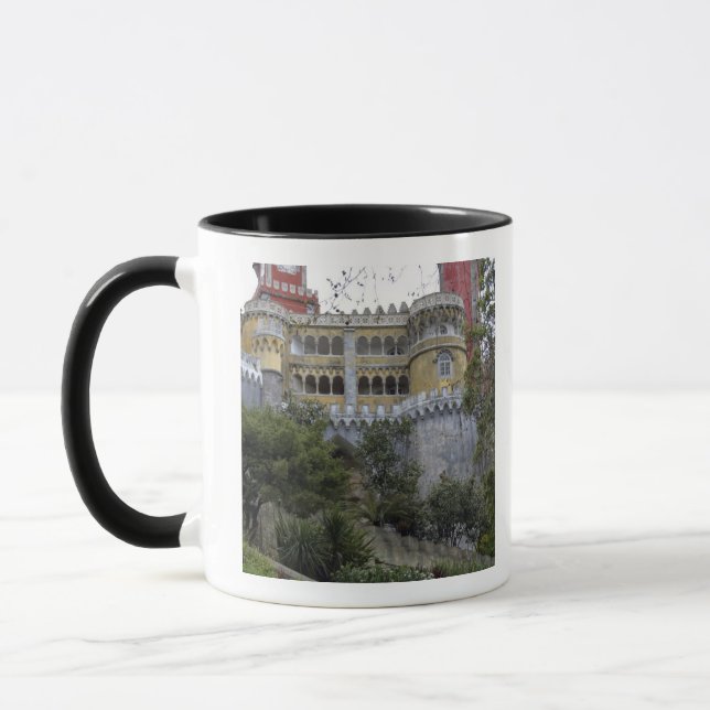 Europe, Portugal, Sintra. The Pena National 3 Mug (Left)