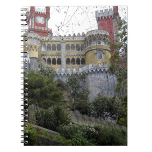 Europe, Portugal, Sintra. The Pena National 3 Notebook
