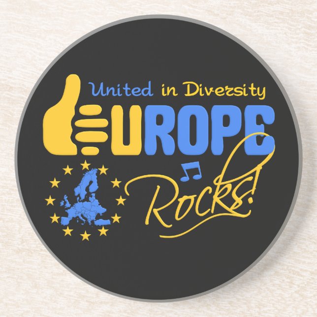 Europe Rocks! coaster (Front)