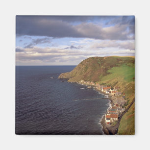 Europe, Scotland, Aberdeen. Overhead view of Magnet