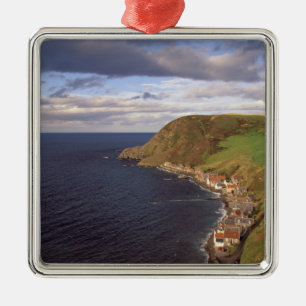 Europe, Scotland, Aberdeen. Overhead view of Metal Ornament