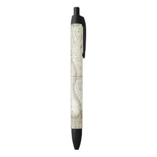 Europe Southeast Black Ink Pen