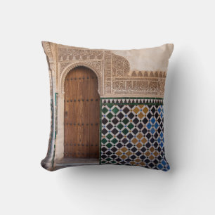 Europe, Spain, Andalusia, Granada, Alhambra Cushion