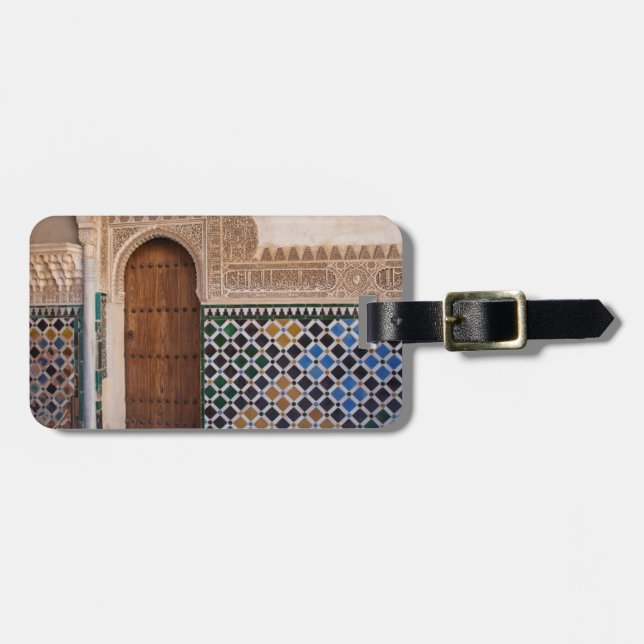 Europe, Spain, Andalusia, Granada, Alhambra Luggage Tag (Front Horizontal)