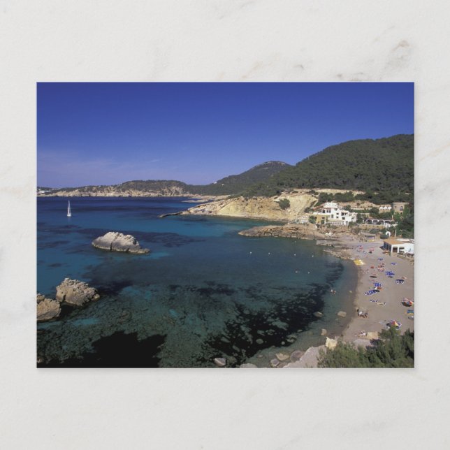 Europe, Spain, Balearics, Ibiza, Cala de Postcard (Front)