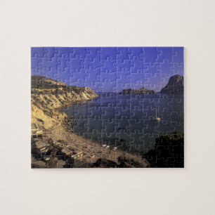 Europe, Spain, Balearics, Ibiza, Cala d'Hort Jigsaw Puzzle