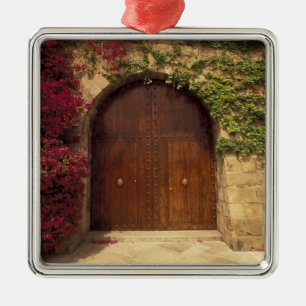 Europe, Spain, Balearics, Mallorca, Palma de Metal Tree Decoration