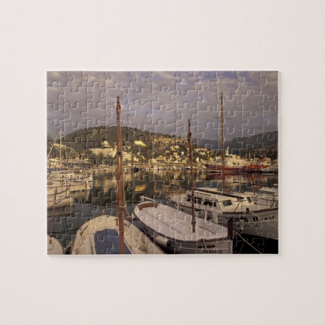 Europe, Spain, Balearics, Mallorca, Port de Jigsaw Puzzle (Horizontal)