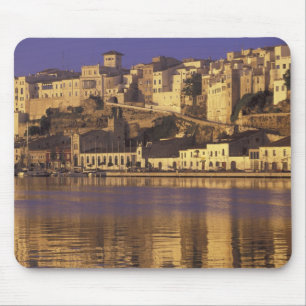 Europe, Spain, Balearics, Menorca, Mao. Dawn Mouse Pad