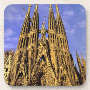 Europe, Spain, Barcelona, Sagrada Familia Coaster