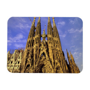 Europe, Spain, Barcelona, Sagrada Familia Magnet