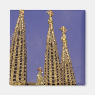 Europe, Spain, Barcelona Sagrada Familia Magnet