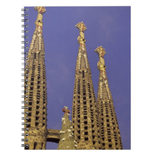 Europe, Spain, Barcelona Sagrada Familia Notebook