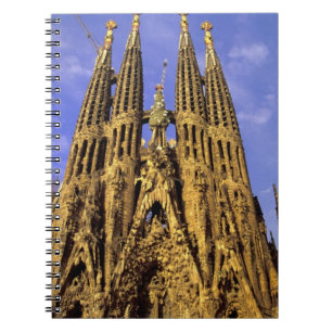 Europe, Spain, Barcelona, Sagrada Familia Notebook