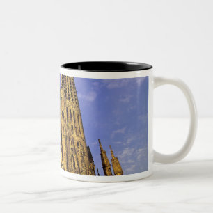 Europe, Spain, Barcelona, Sagrada Familia Two-Tone Coffee Mug