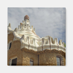 Europe, Spain, Catalunya, Barcelona. Park Guell, 2 Magnet