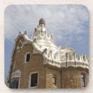 Europe, Spain, Catalunya, Barcelona. Park Guell, Coaster