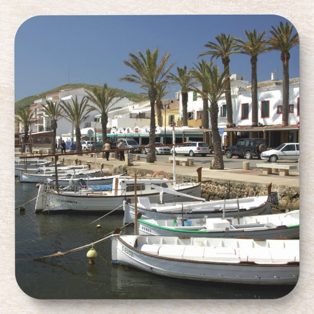 Europe, Spain, Minorca (aka Menorca). Fishing Coaster (Front)