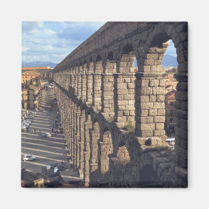 Europe, Spain, Segovia. Late light casts shadows Magnet