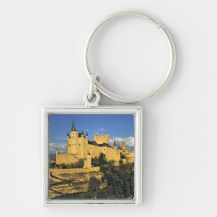 Europe, Spain, Segovia. The imposing Alcazar, Key Ring