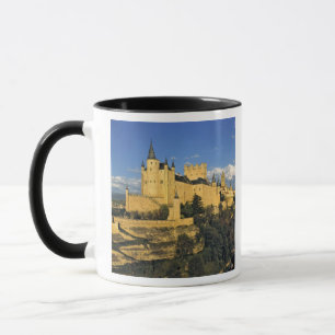 Europe, Spain, Segovia. The imposing Alcazar, Mug