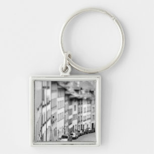 Europe, Switzerland, Bern. Old City buildings Key Ring