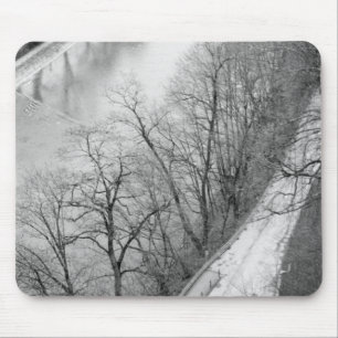 Europe, Switzerland, Bern. Overview of the Aare Mouse Pad