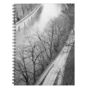 Europe, Switzerland, Bern. Overview of the Aare Notebook