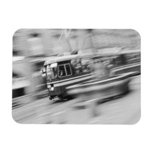 Europe, Switzerland, Bern. Tram, Marktgasse 2 Magnet